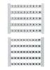 Part Number: 490760000
Price: US $5.58-3.95  / Piece
Summary: 


 TERMINAL BLOCK MARKER, AA TO ZZ, 5MM


 Series:
Dekafix



 Accessory Type:
Terminal Block Marker




 For Use With:
W Series Terminal Blocks




 Pitch Spacing:
5mm



 Leaded Process Compatible:…