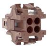 Part Number: 207015-1
Price: US $1.09-0.74  / Piece
Summary: 


 PLUG AND SOCKET CONNECTOR HOUSING


 Series:
Metrimate



 No. of Positions:
4




 Pitch Spacing:
5mm




 For Use With:
Metrimate Square Grid Connectors




 Body Material:
Thermoplastic



 Col…