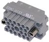 Part Number: 516-020-000-402
Price: US $7.82-6.44  / Piece
Summary: 


 RACK & PANEL CONNECTOR, RECEPTACLE, 20POS


 Series:
516




 Gender:
Receptacle




 No. of Contacts:
20




 No. of Rows:
4



 Pitch Spacing:
3.81mm



 Connector Mounting:
Cable




 Color:
Gr…