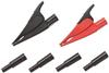 Part Number: AC285-FTP
Price: US $0.00-0.00  / Piece
Summary: 



 ALLIGATOR CLIPS & ADAPTORS, BLACK/RED, 10A


 Connector Type:
Alligator Clip




 Current Rating:
10A




 Insulator Color:
Black, Red 

 

RoHS Compliant:
 NA


…