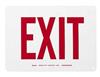 Part Number: 22490
Price: US $0.00-1.00  / Piece
Summary: 



 SAFETY SIGN


 External Height:
254mm




 External Width:
355.6mm




 Sign Legend:
Exit


 
 Body Material:
Plastic



 Color:
Red/White




 Legend:
Exit 




RoHS Compliant:
 NA


…