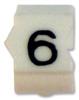 Part Number: 6551906
Price: US $2.39-1.99  / Piece
Summary: 


 CABLE MARKER, E, SIZE12, 6, PK30


 Cable Diameter Min:
4.5mm



 Cable Diameter Max:
6mm




 Legend:
6




 Legend Colour:
Black




 Marker Colour:
White



 Marker Material:
PVC (Polyvinyl Chl…