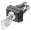 Part Number: 51-405.036D
Price: US $29.97-29.97  / Piece
Summary: 


 SWITCH, KEY LOCK, 1NO/1NC, 100mA, 250V


 Contact Configuration:
DPST-1NO / SPST-NC




 Switch Operation:
On-Off




 Angle of Throw:
90°




 Actuator Style:
Flat



 No. of Switch Positions:
2
…