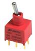 Part Number: 100AWDP1T2B4M7RE
Price: US $5.78-3.78  / Piece
Summary: 


 TOGGLE SWITCH, DPDT, 5A, 120VAC, 28VDC



 Contact Configuration:
DPDT



 Switch Operation:
On-None-On



 Contact Voltage AC Nom:
120V




 Contact Voltage DC Nom:
28V




 Contact Current Max:
…