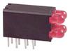 Part Number: 569-0101-111F
Price: US $2.16-1.42  / Piece
Summary: 


 INDICATOR, LED PCB, 4-LED, 3MM, RED, 2V


 LED Color:
 4 Red



 Height:
8.89mm




 Width:
6.6mm




 Forward Current If:
10mA


 
 Forward Voltage:
2V



 LED Mounting:
Through Hole




 Luminou…