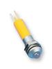 Part Number: 19020252
Price: US $2.44-2.08  / Piece
Summary: 


 LED INDICATOR, 12V, YELLOW


 Mounting Hole Dia:
6mm



 LED Color:
Yellow




 Forward Current If:
20mA




 Forward Voltage:
12V




 Luminous Intensity:
8mcd



 Bezel Diameter:
7mm
 


 Wavele…