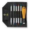 Part Number: 2691 T11 ESD
Price: US $103.22-88.10  / Piece
Summary: 


 ESD REVERSIBLE BLADE SET, 11PCS


 Kit Contents:
11 Pieces Slotted, Phillips, Torx, Hex, Ball End Hex Blades




 Handle Type:
SYSTEM 4 SoftFinish-telescopic ESD Handle




 Kit Contents Descripti…